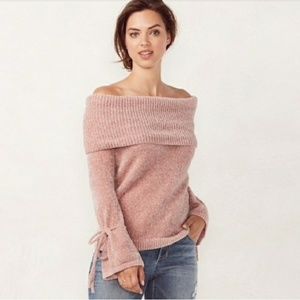 LC Lauren Conrad | blush sweater size medium